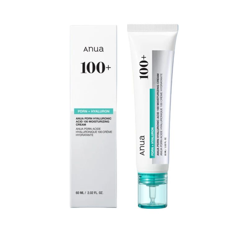 Anua - Crema Facial PDRN Hyaluronic Acid 100 Moisturizing Cream 60ml
